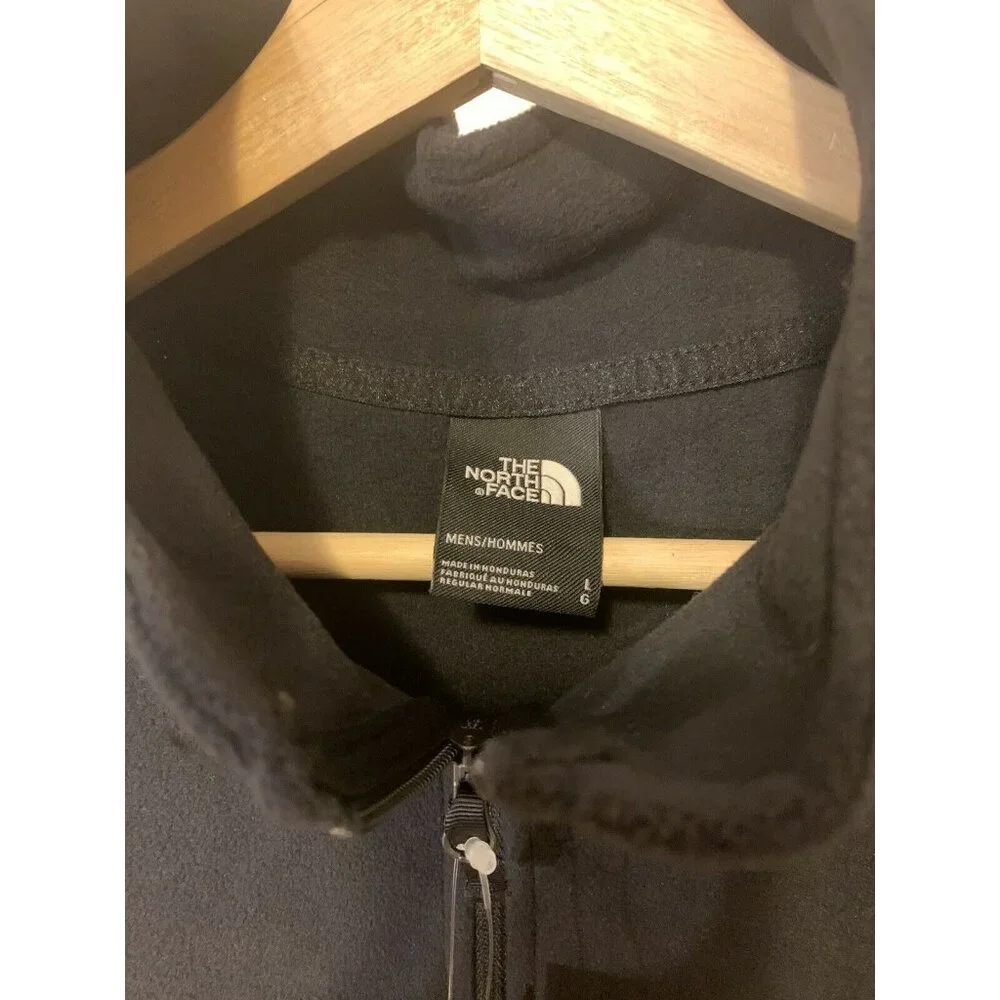 The North Face Fleece Pullover Sweater Jacket Men’s Sz‎ L Gold Black